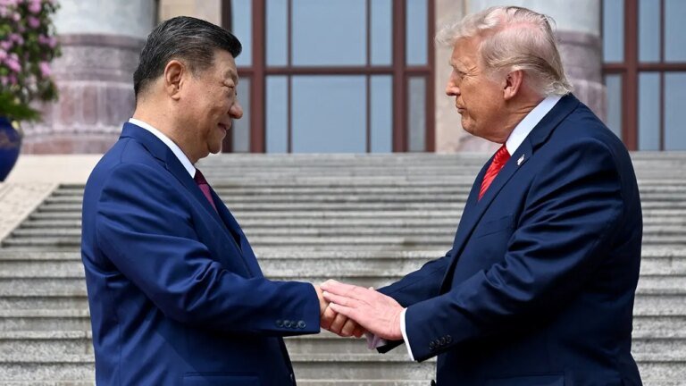 Xi warns Trump Taiwan issue could spark US-China clashes at Beijing summit