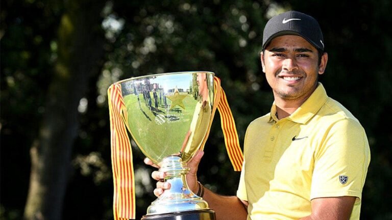 Completely unknown golfer Yurav Premlall comes out of nowhere to win DP World Tour event by 14 shots