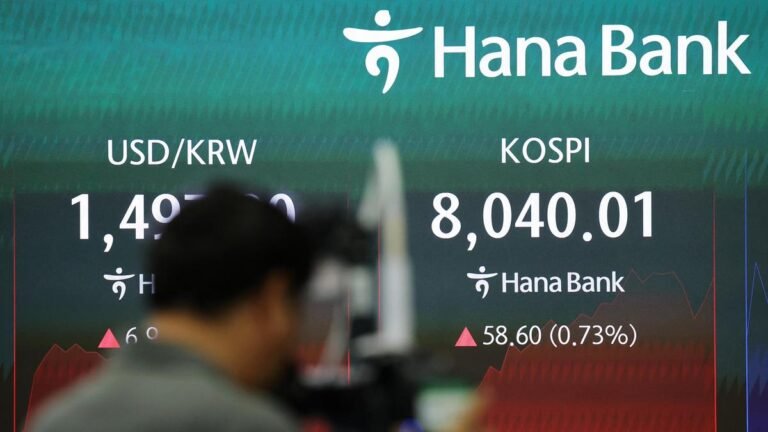 Asian markets slide as AI rally fades, oil prices jump and rate hike fears grow