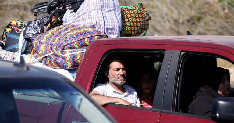 Lebanese rush back to their devastated homes in south after US-Iran deal | Hezbollah