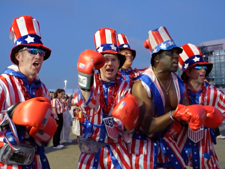 US fans celebrate victory over Paraguay in World Cup opener | Football