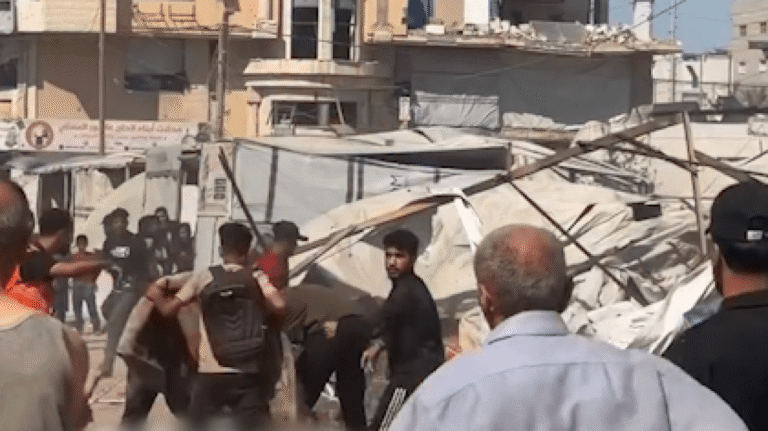 Two killed, dozens injured in Israeli strike on displacement tents in Gaza | Newsfeed