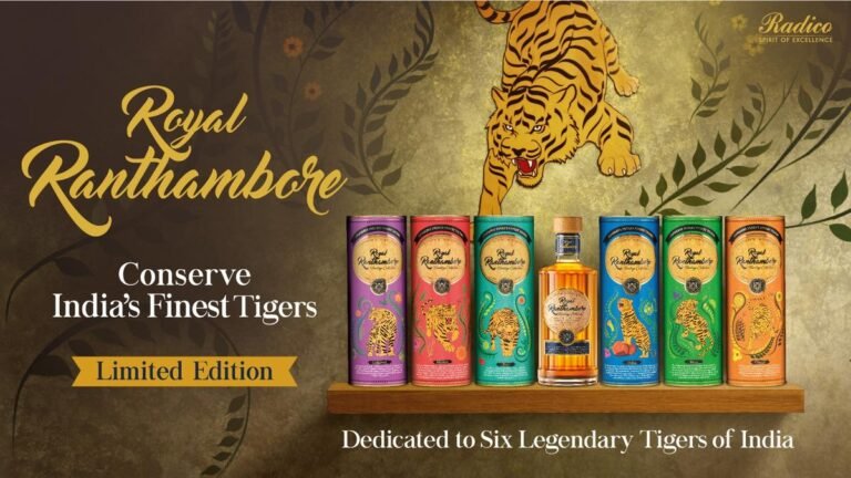 Radico Khaitan launches six tiger-themed whiskey editions, ties up with Corbett Foundation for conservation