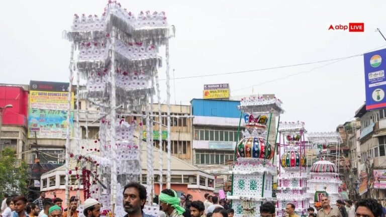 Security tightened regarding Tajiya procession in Delhi, surveillance through drones, more than 2000 policemen will be deployed