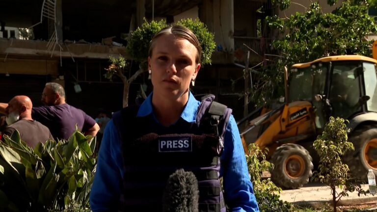 Al Jazeera reports from Israeli attack site in southern Beirut | US-Israel war on Iran