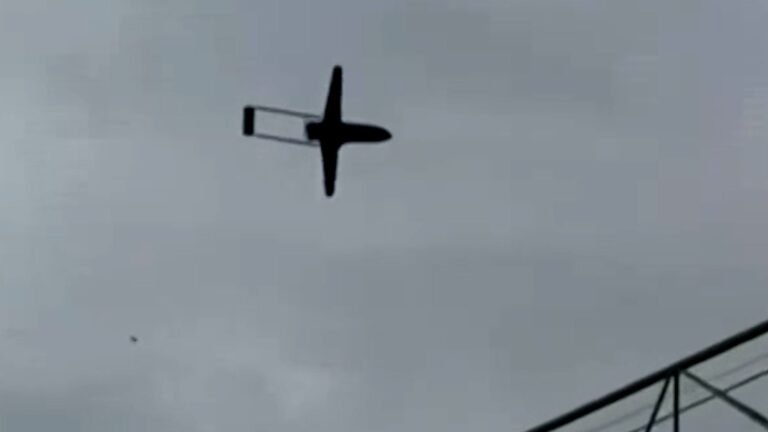 Ukrainian drone detonates near Moscow | Drone Strikes