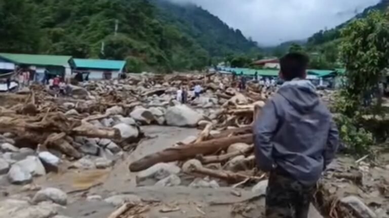 Flash floods hit India’s Arunachal Pradesh | Floods