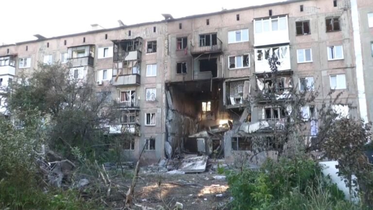 At least three killed in drone strikes in Russian controlled Horlivka | Russia-Ukraine war