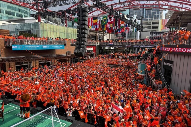 Dutch fans party in Kansas City ahead of World Cup clash with Tunisia | World Cup 2026