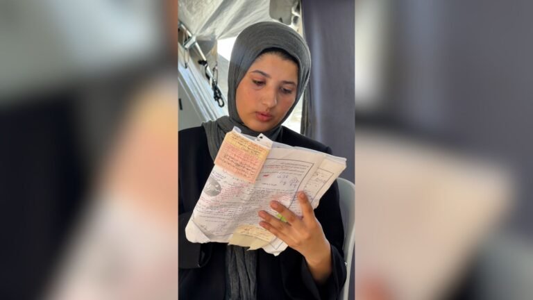 Gaza high school student’s fight for a future | Gaza