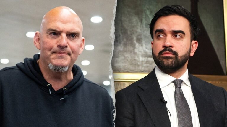 Fetterman warns of ‘constitutional crisis’ over Mamdani’s Supreme Court defiance