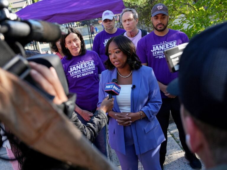 US progressive Lewis George on track to become DC mayor after Trump threats | Politics News