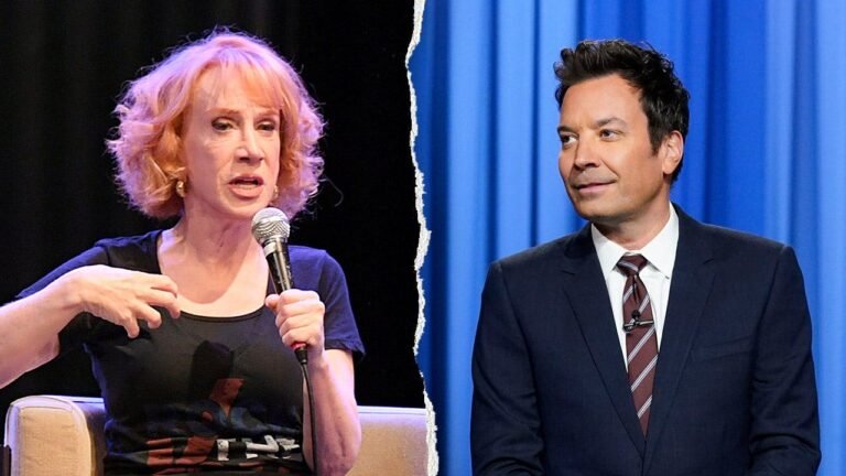 Kathy Griffin claims she is banned from The Tonight Show with Fallon
